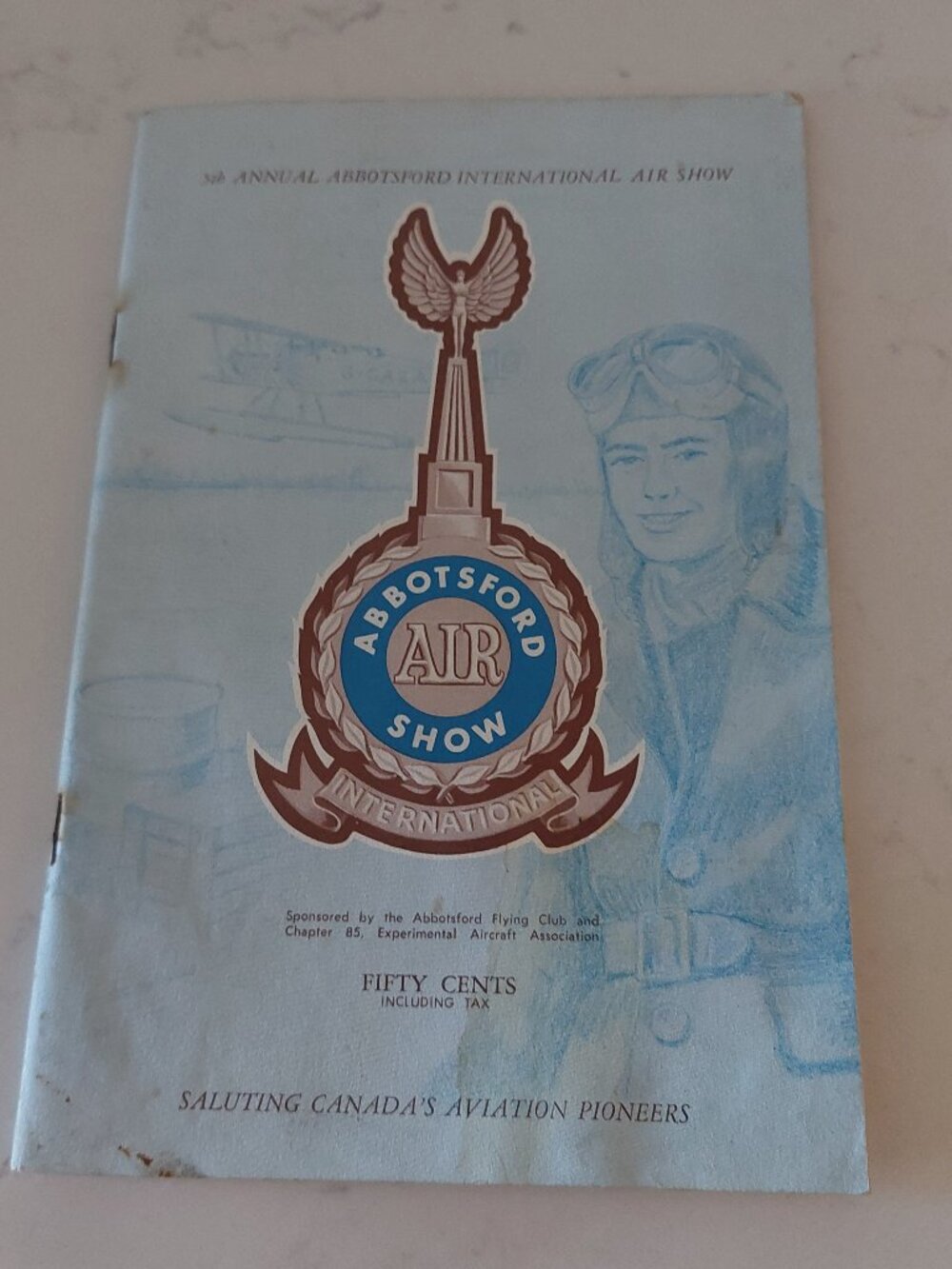 Vintage 60s 1966 Abbotsford Air Show BC Souvenir Program Booklet Airplanes